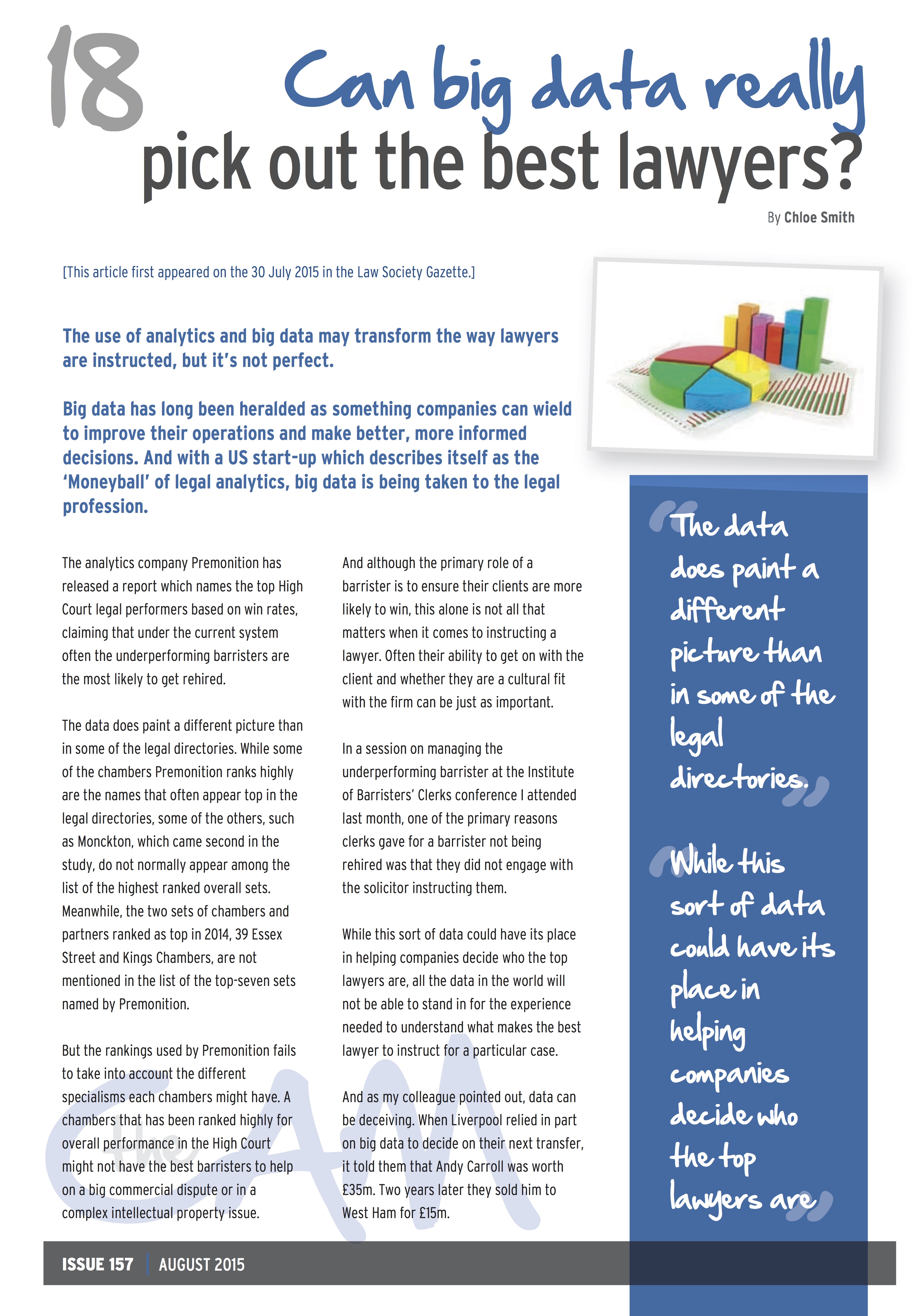 Can big data really pick out the best lawyers?