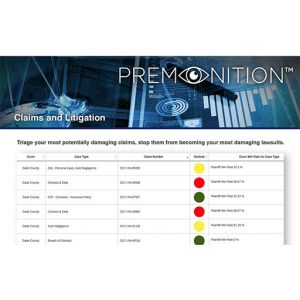 Premonition Big Data Analytics