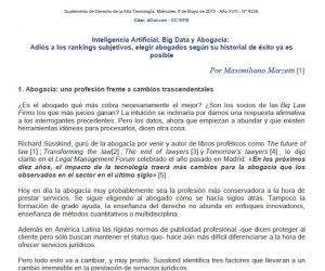 Artificial Intelligence,Big Data and Advocacy (Spanish)
