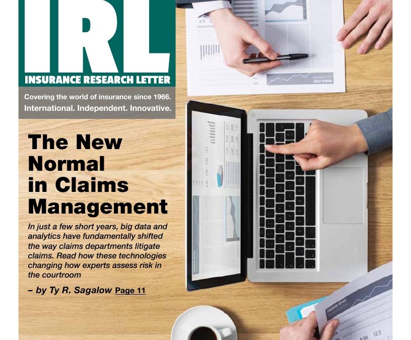Insurance Research Letter, the New Normal in Claims Management